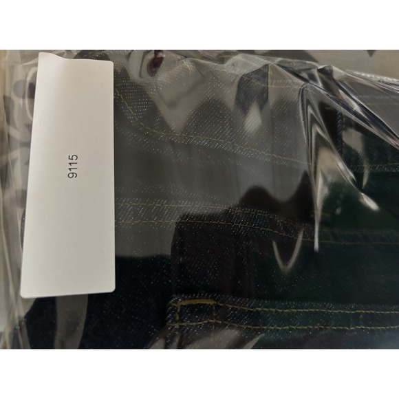 J. Crew Selvedge Flex Jeans Mens 40x32 Dark Wash Straight Leg Stretch - Picture 11 of 11